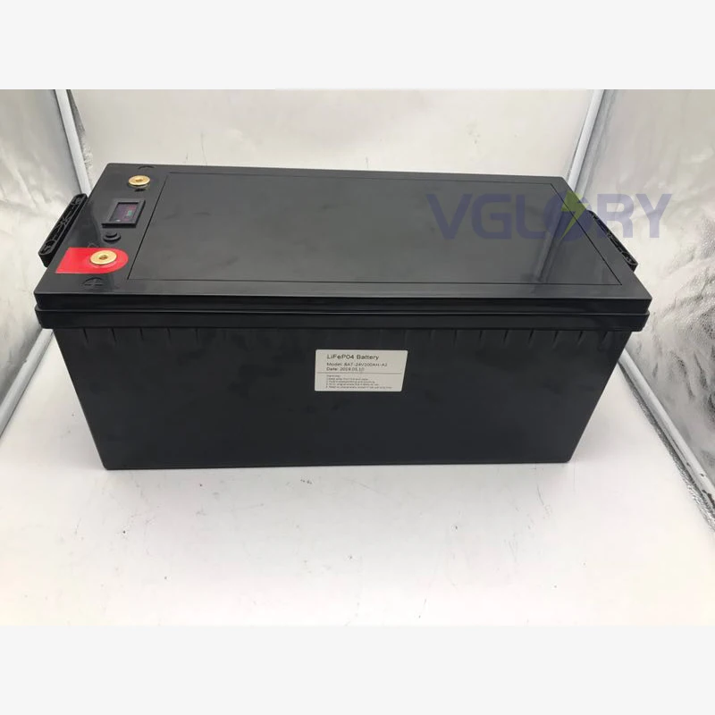 Stable BMS system longlife 24v 100ah deep cycle solar energy storage battery