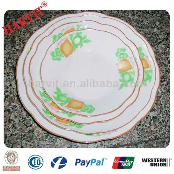 2014 New Design Personalized Porcelain Plates Porcelain Souvenir