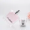 square glass perfume bottles 60ml/40ml/nice men's glass perfume container