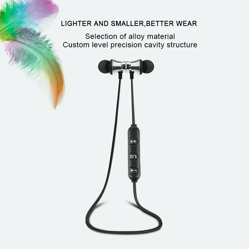 Amazon top seller wireless stereo earbuds XT-11 Magnetic earphone wireless wireless headset earphone for iphone for samsung - ANKUX.COM