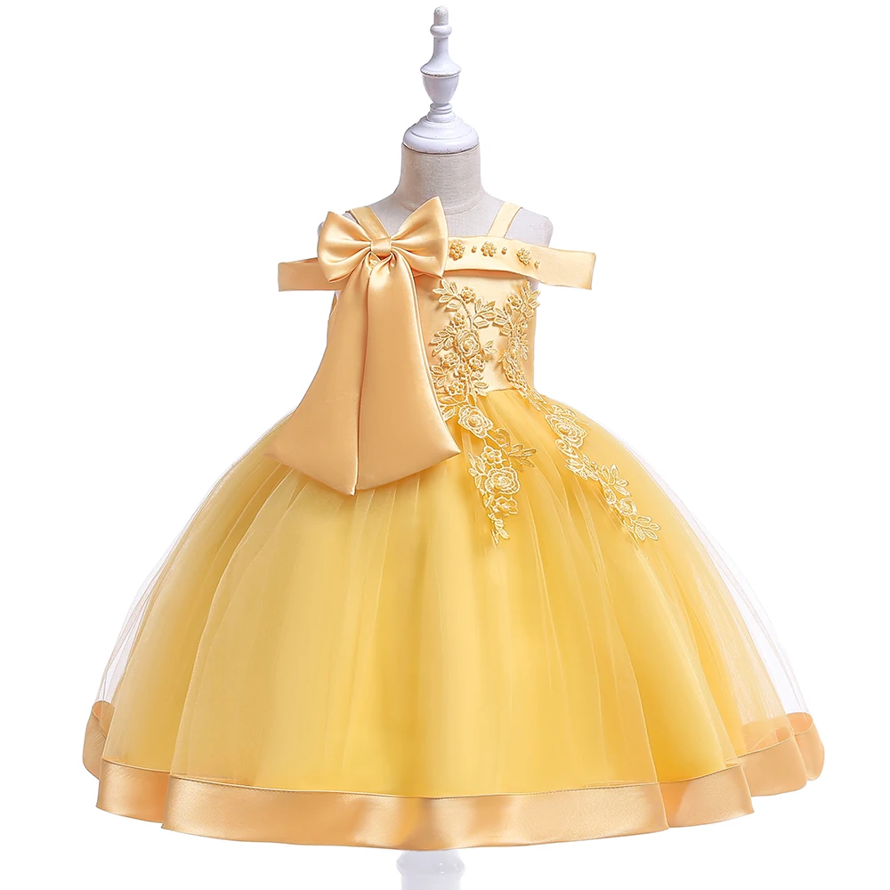 New Style Frocks Little Follwer Girl Party Dresses Lace Children For 6 ...