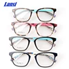 Latest Fashion Acetate Optical Frame Metal templ Unisex Reading Glasses