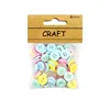 Fancy Round Colorful 2,4-Holes Mixed Garment Accessories Resin Button For Children with small packaging