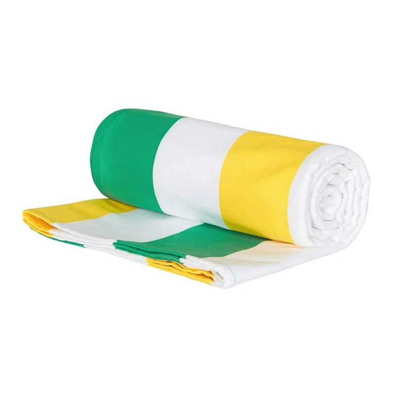 Microfibre Beach Towel Extra Large Xl Travel Towel Highly Absorbent