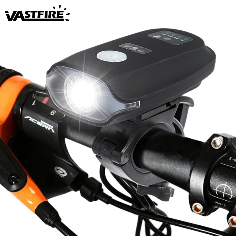 RockBros Bicycle Helmet Light Bike Head & Tail Light Set USB LED 100 Lumens