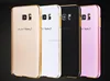 For Samsung Galaxy Note 5 Cover Metal Aluminum Frame Ultra Slim Back Fundas Luxury Arc PC Hybrid Case For Note5 N9200 Back Shell