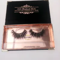 

Private Label/Custom Lash Box Packaging 3D Multi Layered Lashes Real Mink Strip False Eyelashes