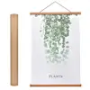Magnetic Wood Poster Hanger Frame for Picture Wall Hanging