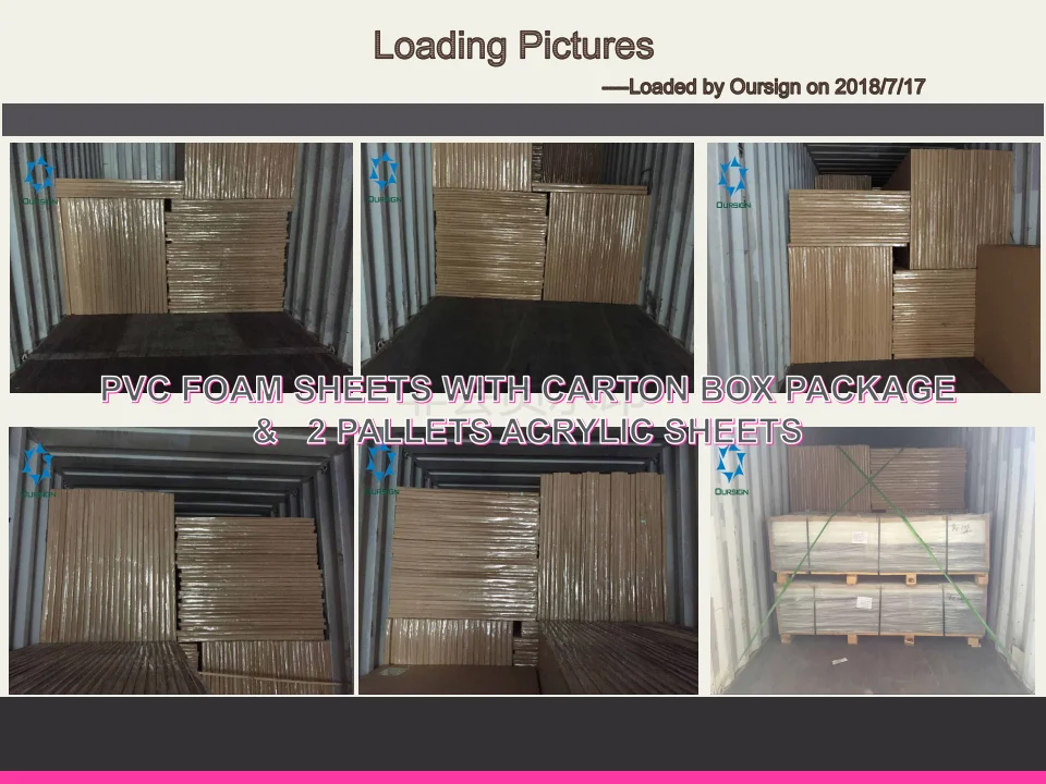PVC Foam Sheet loading W180413JL