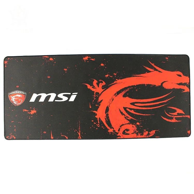 

HX Hot selling wholesale custom anti-slip desk keyboard mat extend printed mousepad custom size gaming mouse pad, Any color is available