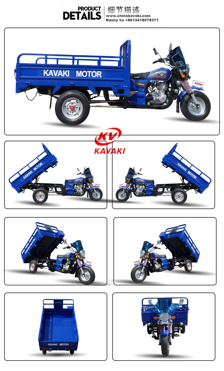 Cargo Trike Motorcycle/gas Scooter Three Wheel/tricycle Food Cart Buy