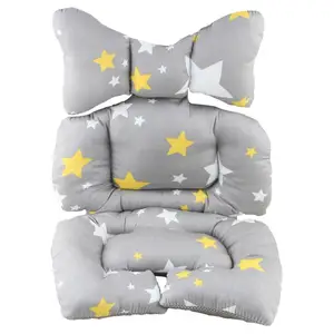Image of 2019 China Factory Wholesale Head and Body Support Protector Baby Infant Pram Breathable baby stroller seat cushion for Kids