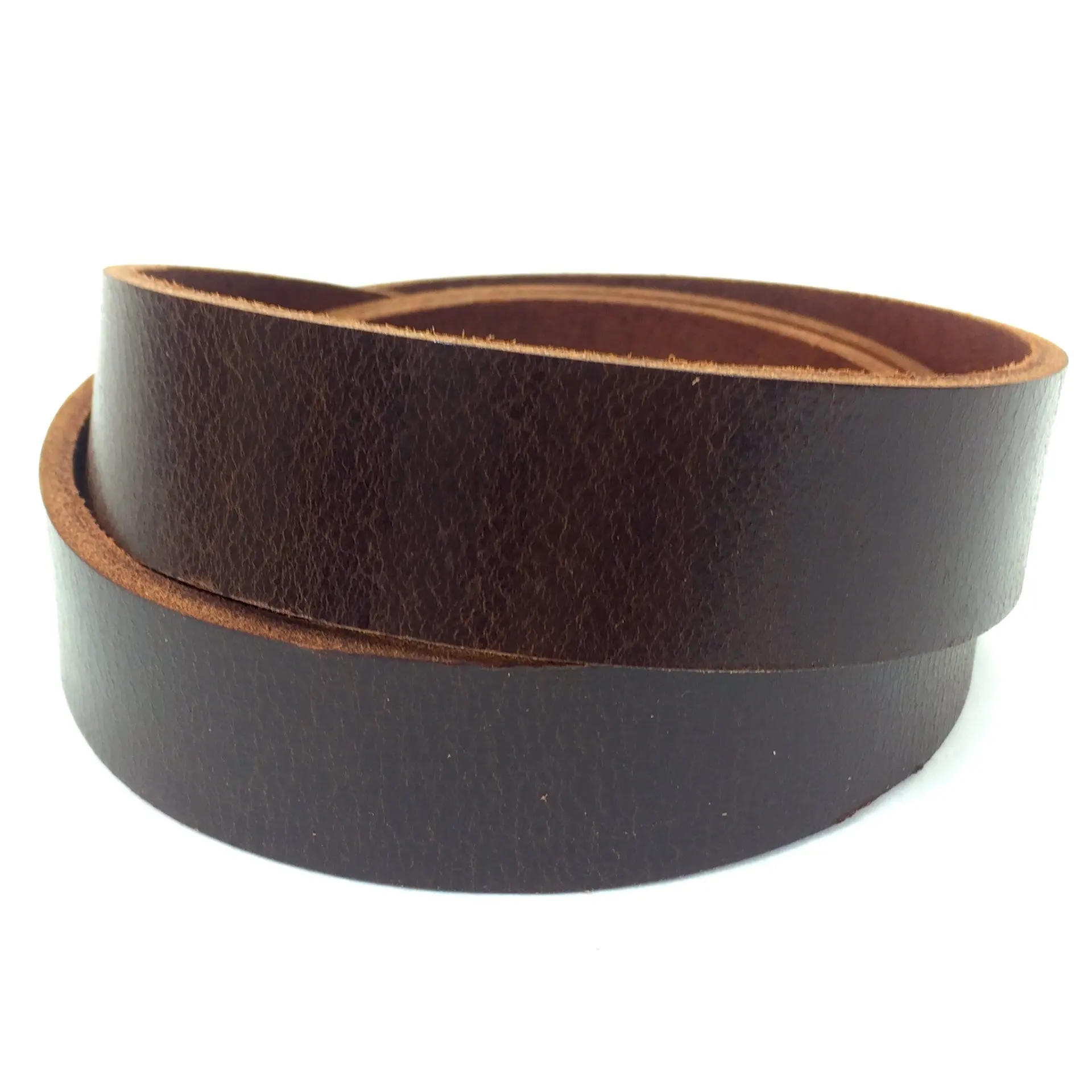 Springfield Leather Company's Buffalo Leather Strips (1-1/4", Antique Mahogany)