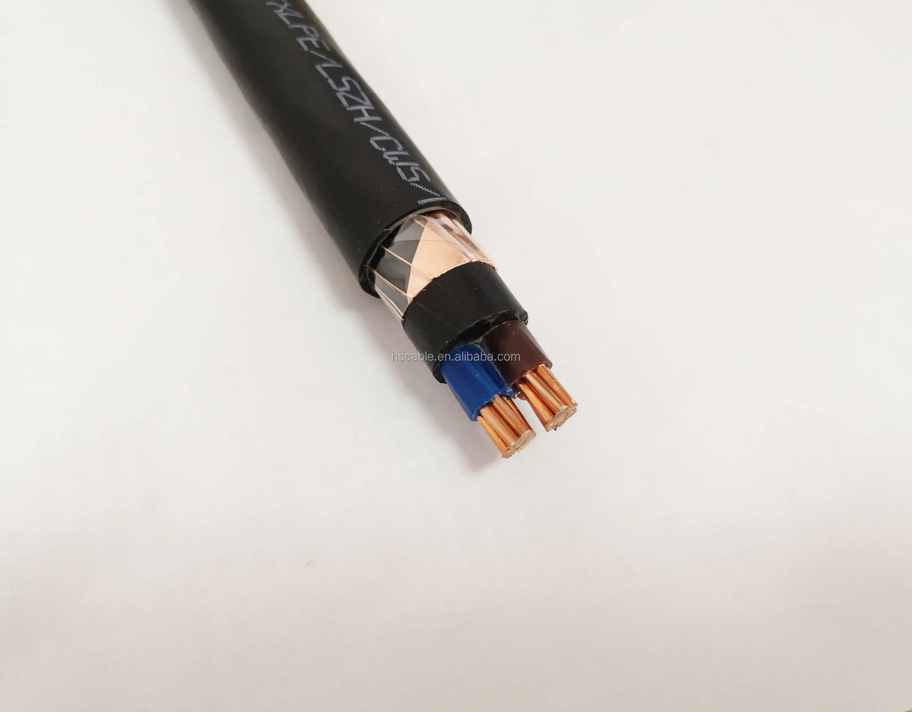 Power Cable 600v Ul2586 2x10awg Black (2 Cores Blue Black) D Shielding Outdoor Cable Buy