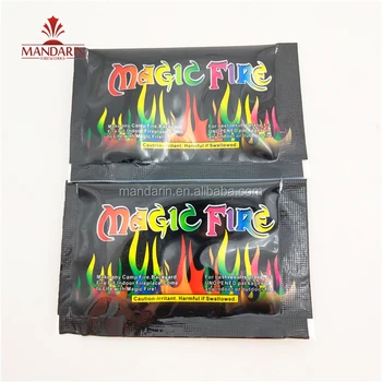 Campfire Color Changing Rainbow Fire Magic Powder Firework For Bonfire ...