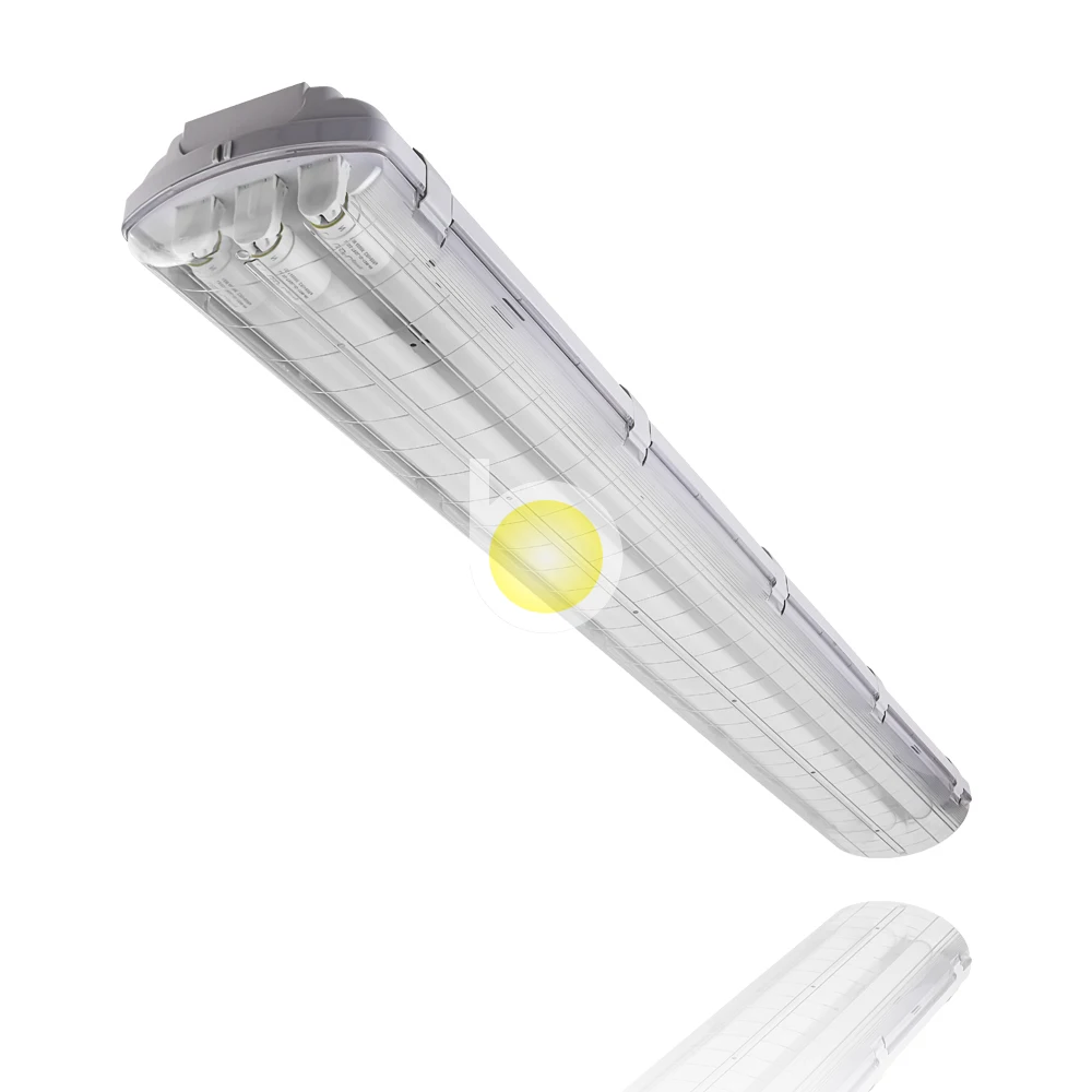 DLC Led Tri-proof tube light for packing garage luminaires with sensor