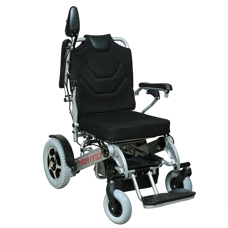 collapsible electric wheelchair