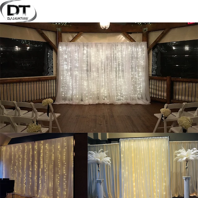 Diy Pipe And Drape Event For Wedding Aluminum Backdrop Stand