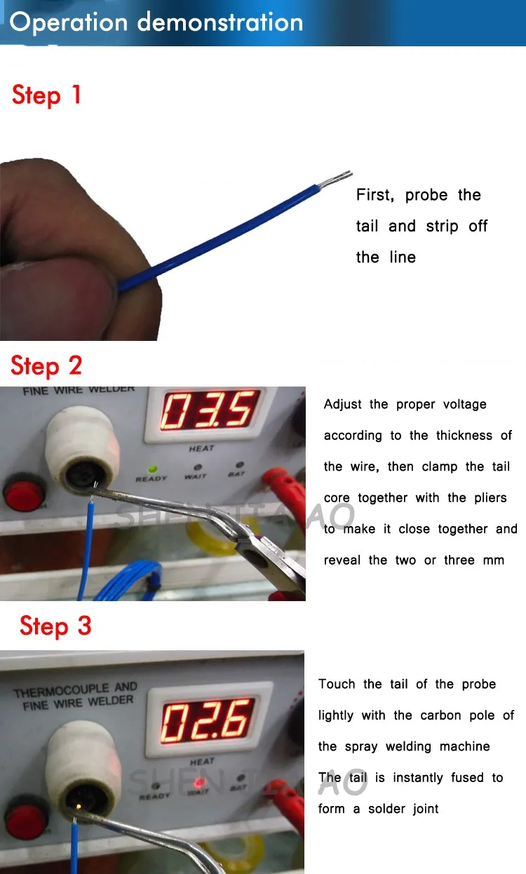 MES TL-WELD Thermocouple Fine Wire Welder for Efficient Welding of Thin ...