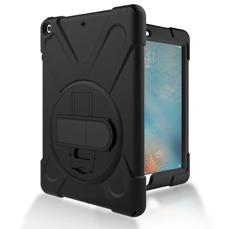 

D321 New Arrival Smart Rugged Tablet Case For Ipad 5, Black/white/green/pink/orange/purple/red/blue/camouflage