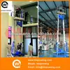 Dual mast aluminum mechanical stairs at 10m