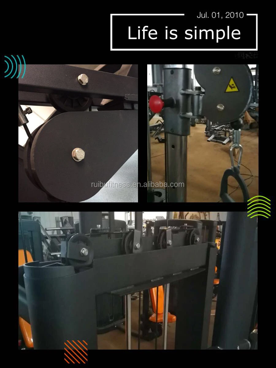 2017 new design multi gym equipment exercise equpment Multifunctional Smith machine