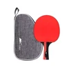 Small MOQ Customized International Standard 7 Layers Wood Carbon Training Ping Pong Paddle Table Tennis Racket with 2mm Sponge