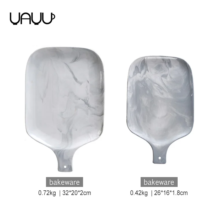 Good Quality Square Shape Marble German Baking Pans / Pizza Baking Pan