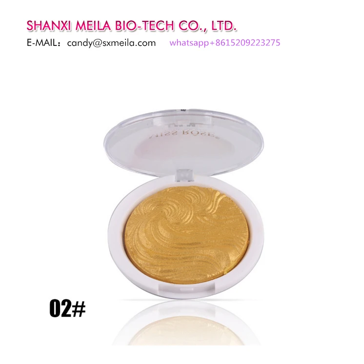 

Highlighter bronzer pressed contour waterproof face powder with your private label