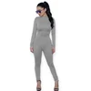 7420 China factory wholesale Body girls sexy night club wear women long sleeve tight night rompers jumpsuits
