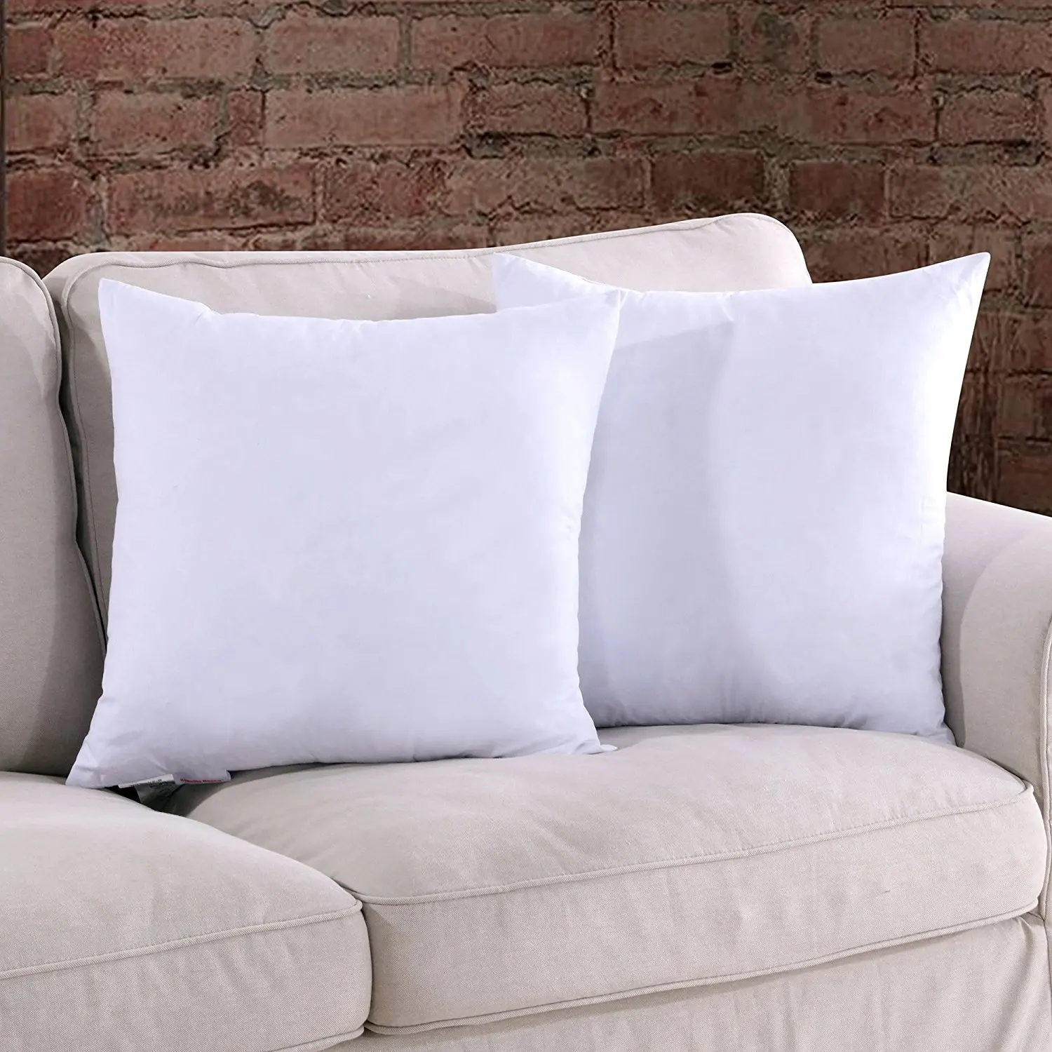 Buy Down Feather Throw Pillow Insert 18X18 Couch Pillow