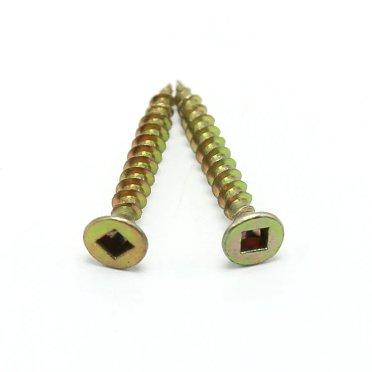 
CSK countersunk square drive wood screw 