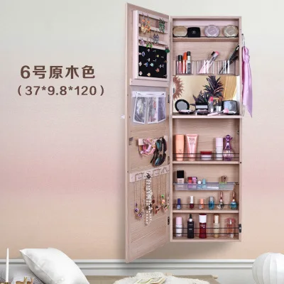 Christmas best gift wholesale cosmetics jewelry cabinets dressing mirror lockers full body mirror cabinet