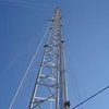 hot dip galvanized solid steel bar guyed communication tower
