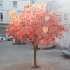 2018 big latest style indoor or outdoor use fake plant type artificial maple tree on sale factory price