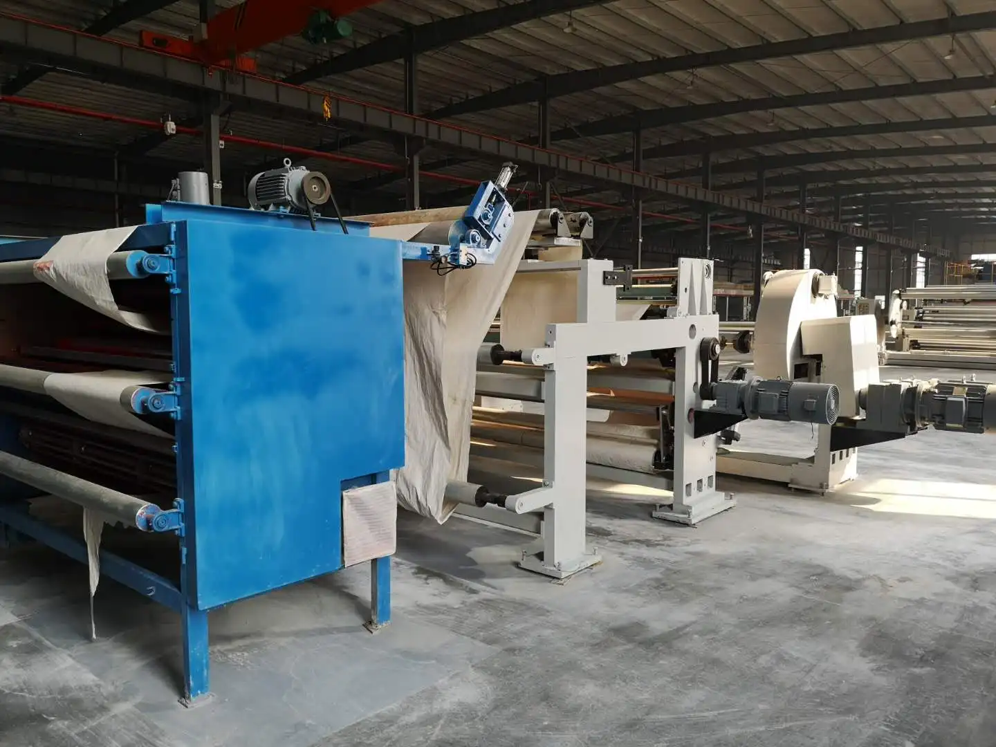 scm 全自动塑料卷料无纺布纸植绒机