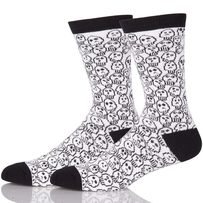 New Design Wholesale Personalized Custom Knit Logo Cool Crazy Socks