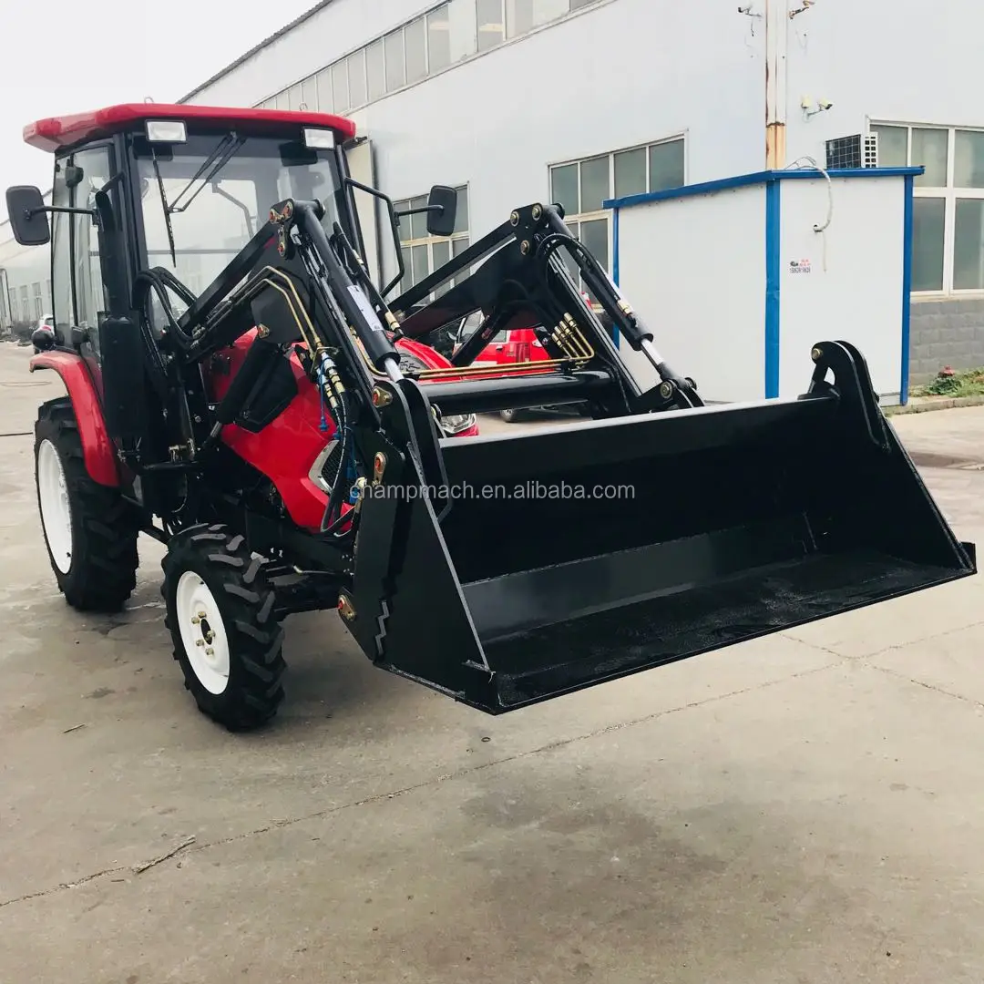 Mini 40hp Farm Tractor 4 In One Frontend Loader For Sale Buy Mini