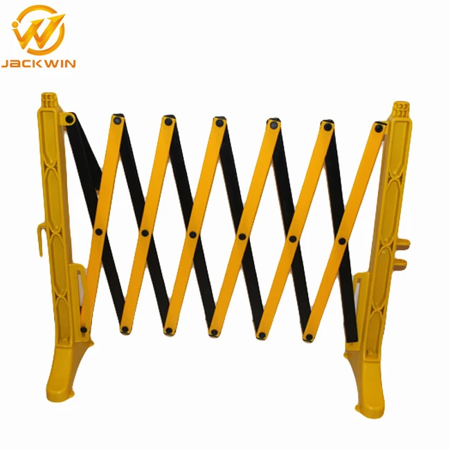Portable Temporary Safety Barrier Plastic Expandable Barrier For Sale