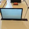 Hidden Motorized Pop Up Desk LCD Monitor Lift for meeting room table for conference system interior