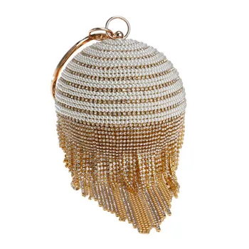 rhinestone ball purse