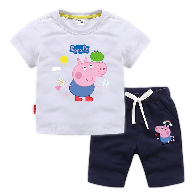 

boy clothing set Kids clothing boy summer T-shirt set