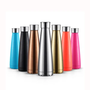 Image of Amazon 2019 New Product Customized Metal Bottle Water Drinking Bottle Stainless Steel Vacuum Insulated vacuum Sport Water Bottle