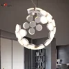Modern black/white modern 20W led aim pendant light for living room