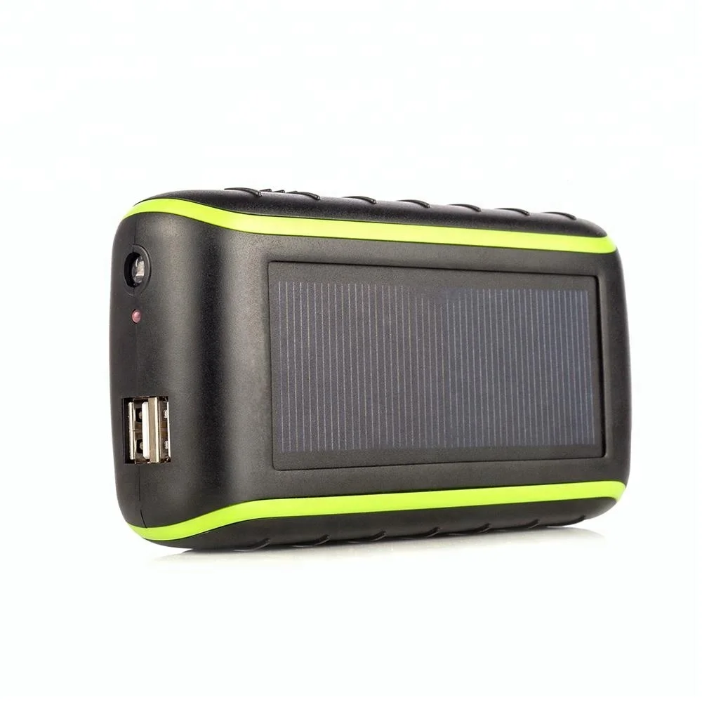 

Factory Wholesale Dynamo Hand Crank Portable Power Bank For Mobile Phone and Tablet, Green, white, orange and red