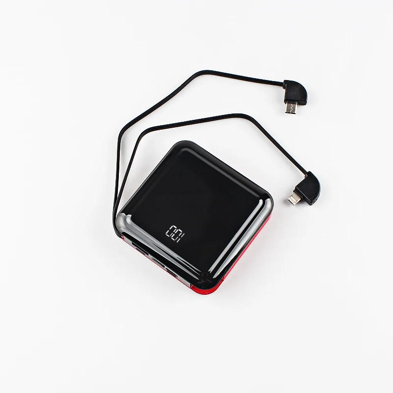 Mirror surface design 10000mAh rohs mini powerbank