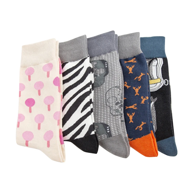 

Fashion Colorful Fancy Sport Socks Men