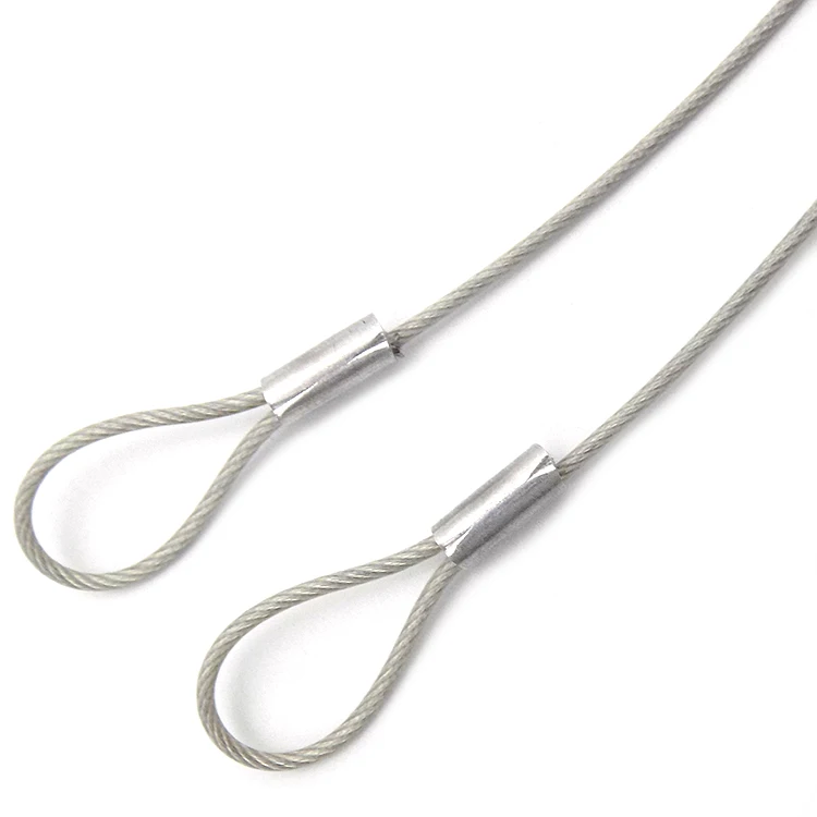 Heavy Duty Stainless Steel Tether Lanyard Wire For For Added Security