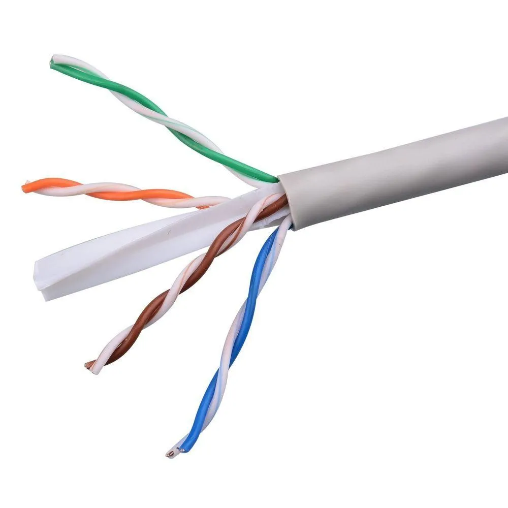 UTP Cat6 for elevator lift traveling flat cat6 cable CCTV cable for ip