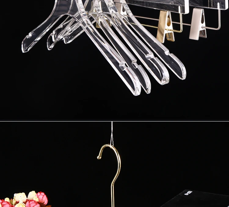 Factory Directly Custom Cloth Plastic Metal Acrylic Hangers Acrylic ...